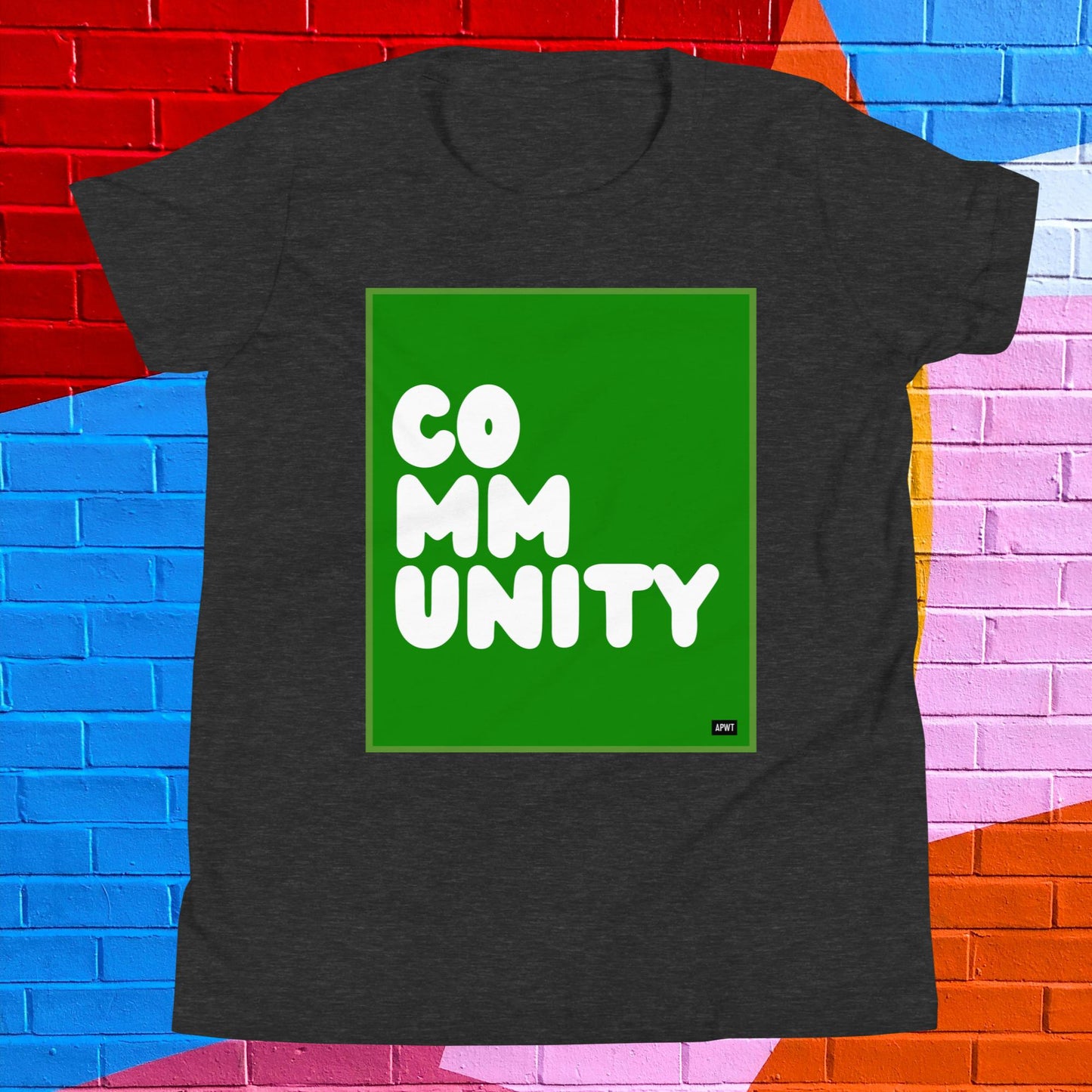 Community Kids in Broccoli Unisex T-Shirt - Available in Assorted Colors