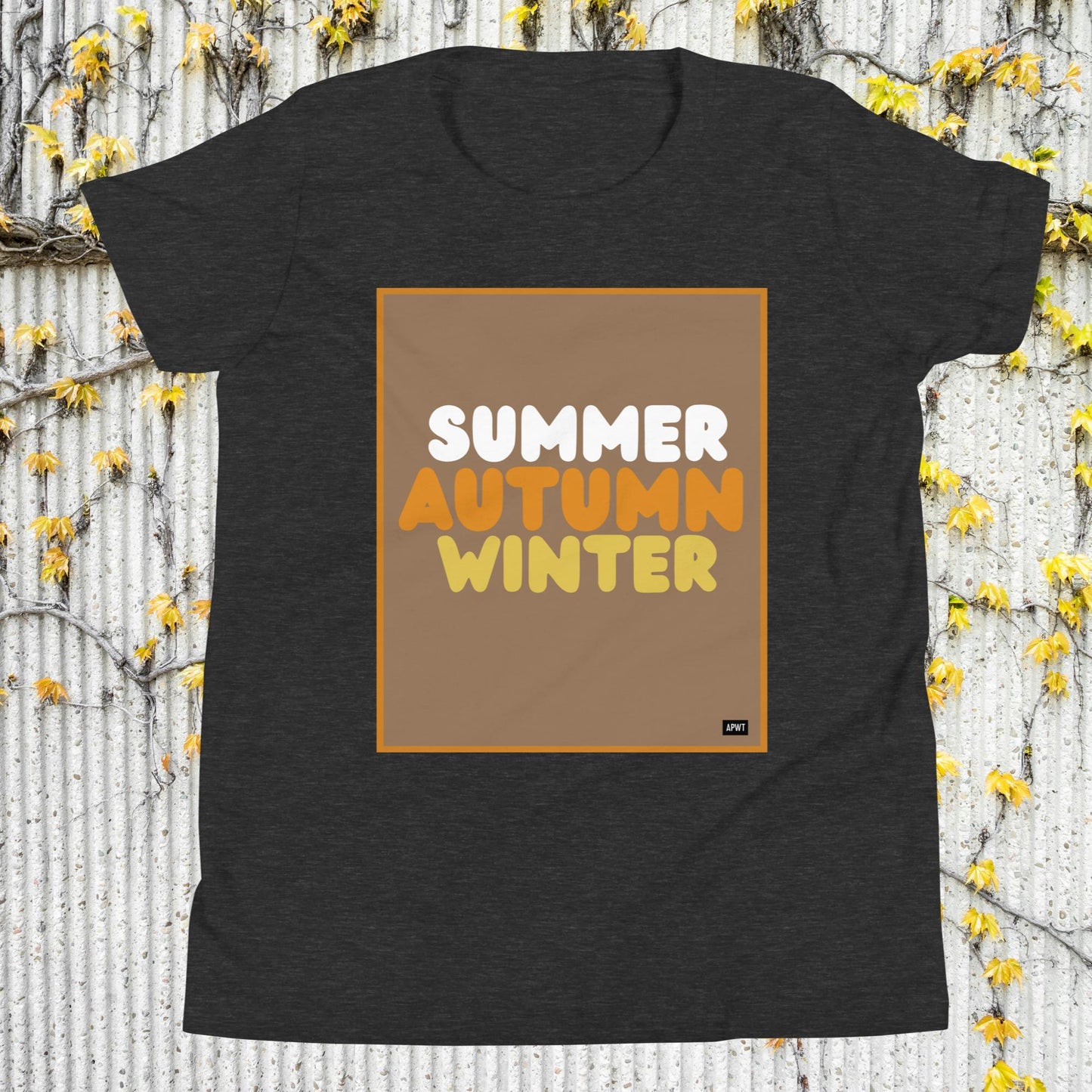 Autumn Kids in Brown Unisex T-Shirt - Available in Assorted Colors