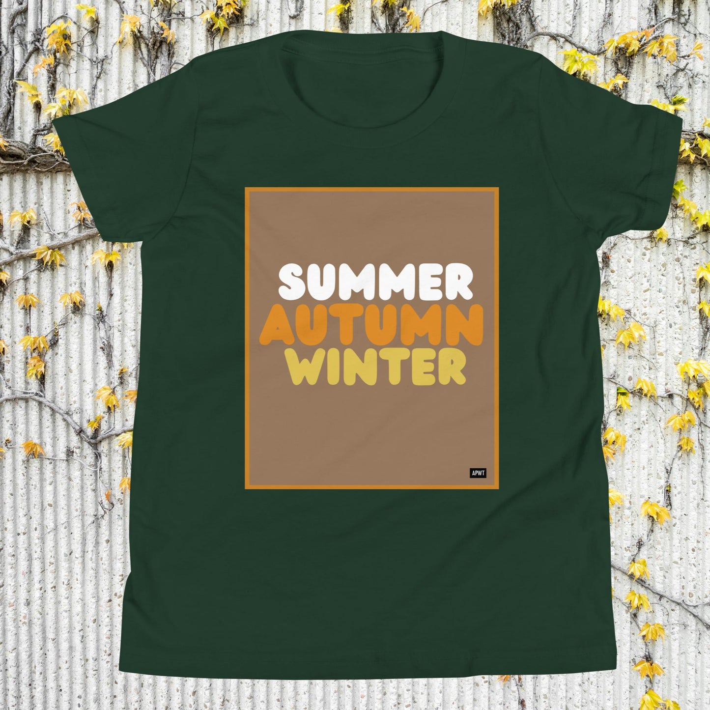 Autumn Kids in Brown Unisex T-Shirt - Available in Assorted Colors