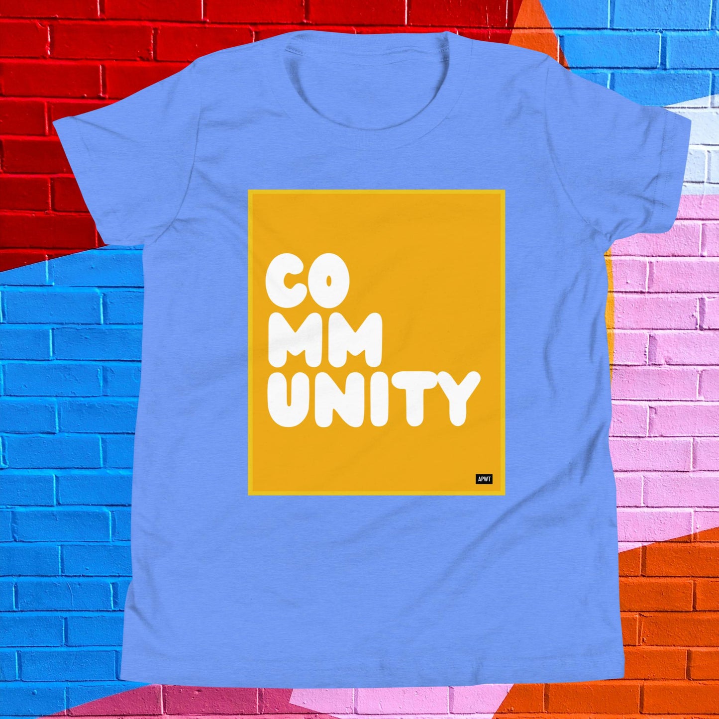 Community Kids in Autumn Leaves Unisex T-Shirt - Available in Assorted Colors