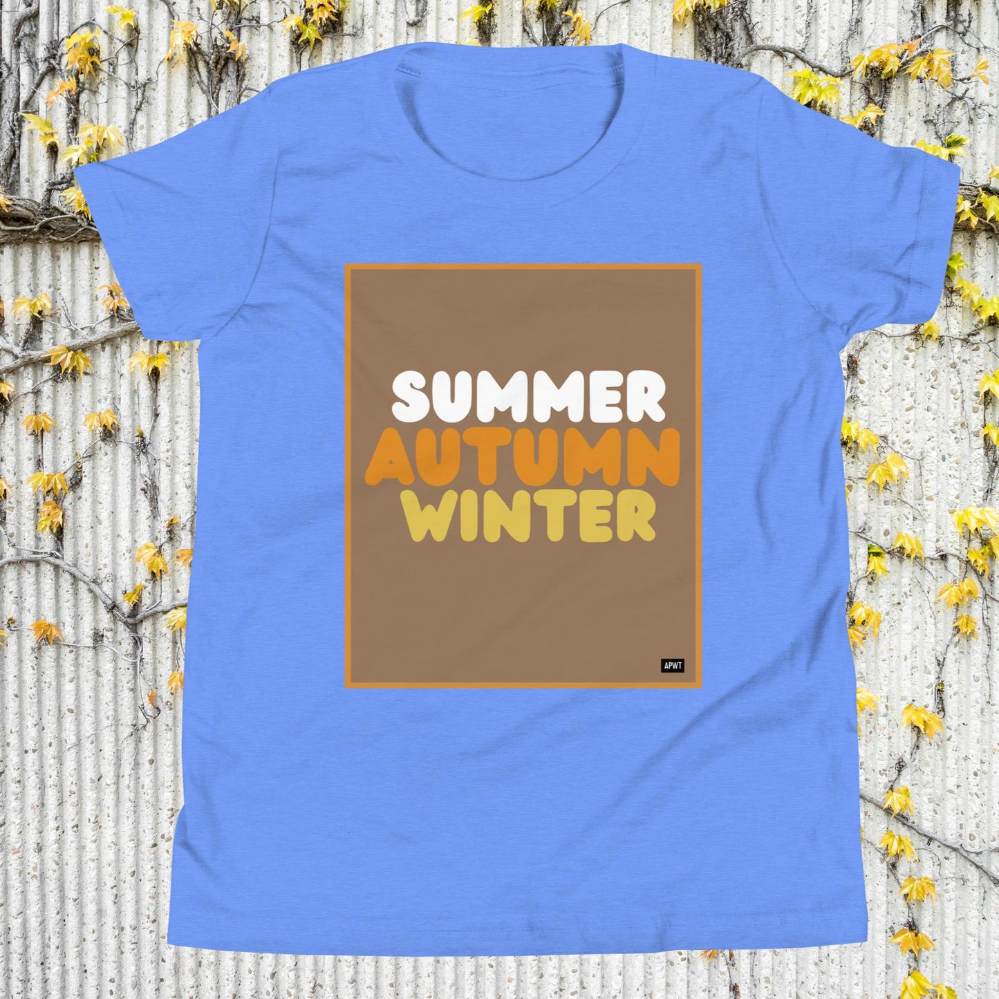 Autumn Kids in Brown Unisex T-Shirt - Available in Assorted Colors