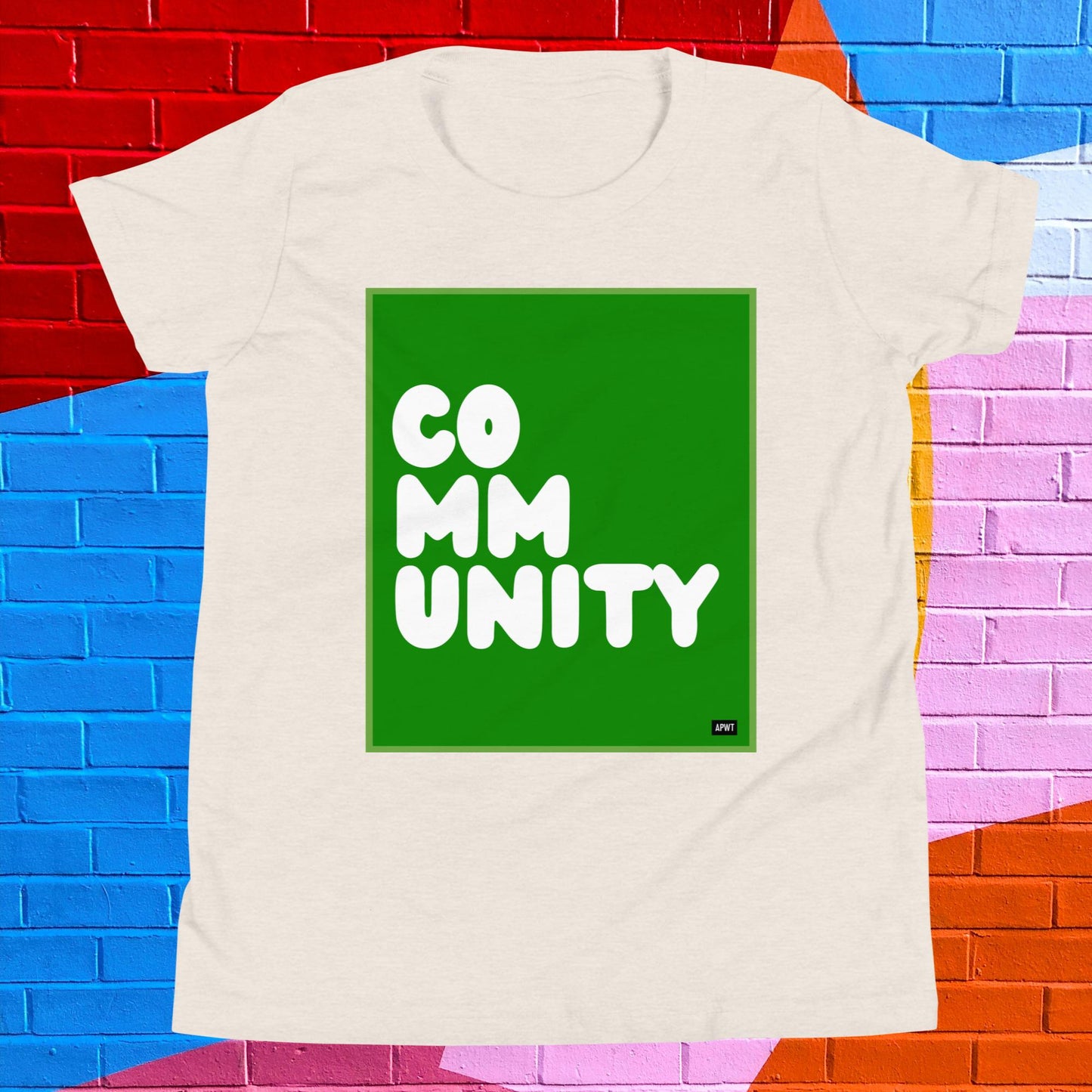 Community Kids in Broccoli Unisex T-Shirt - Available in Assorted Colors