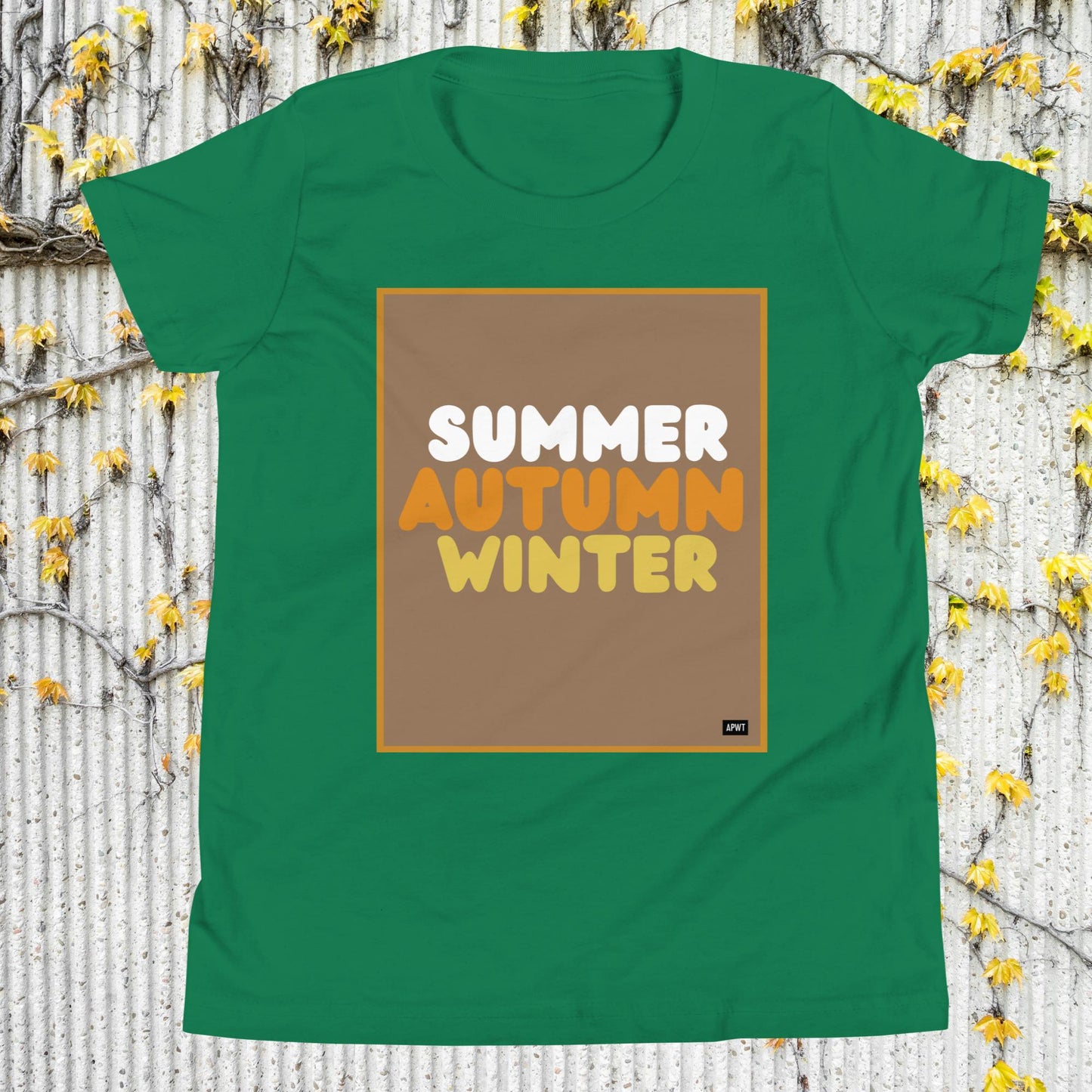 Autumn Kids in Brown Unisex T-Shirt - Available in Assorted Colors