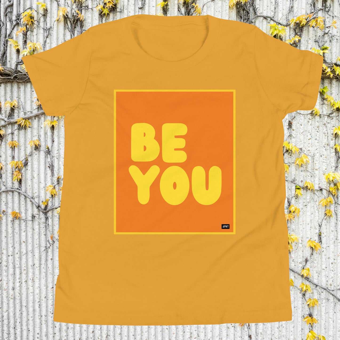 Be You Kids in Orange and Yellow Unisex T-Shirt - Available in Assorted Colors