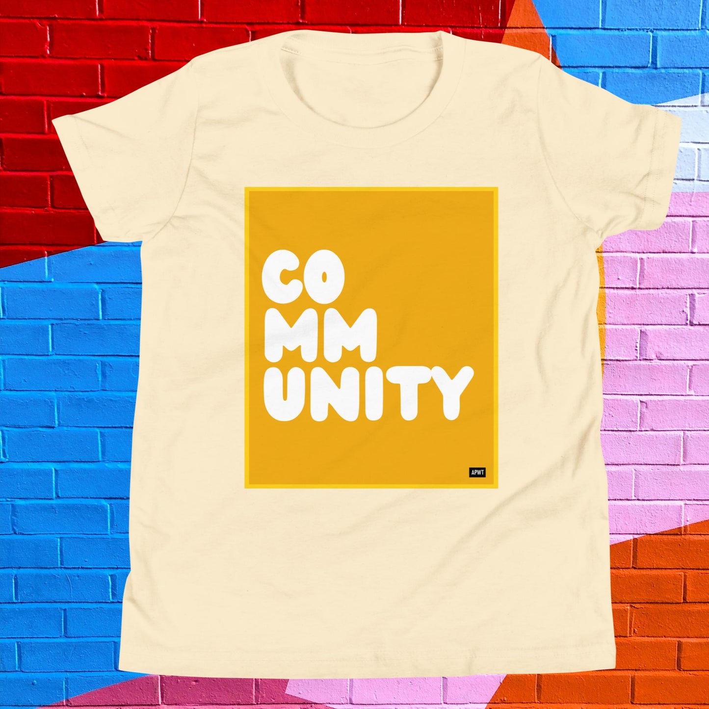 Community Kids in Autumn Leaves Unisex T-Shirt - Available in Assorted Colors