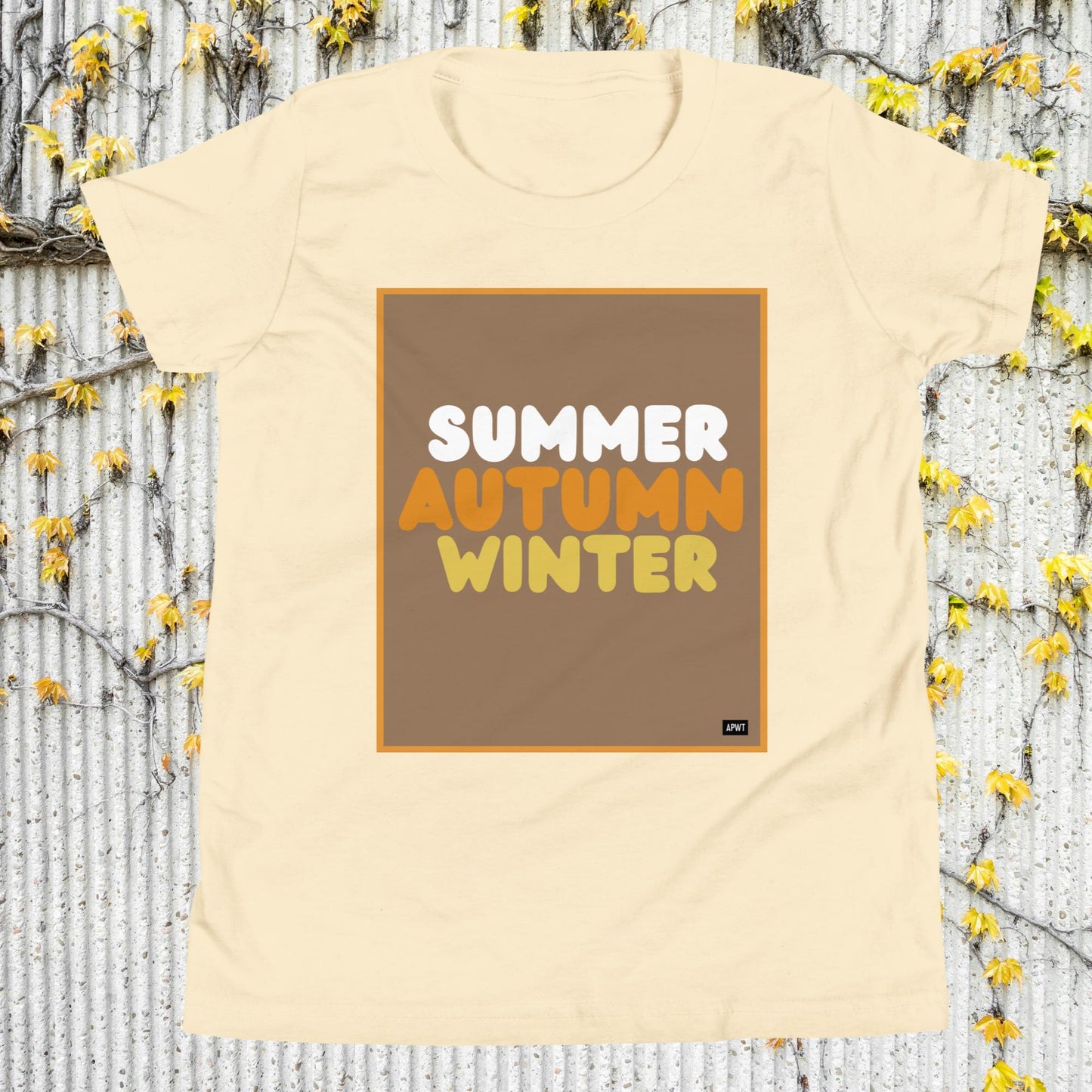 Autumn Kids in Brown Unisex T-Shirt - Available in Assorted Colors