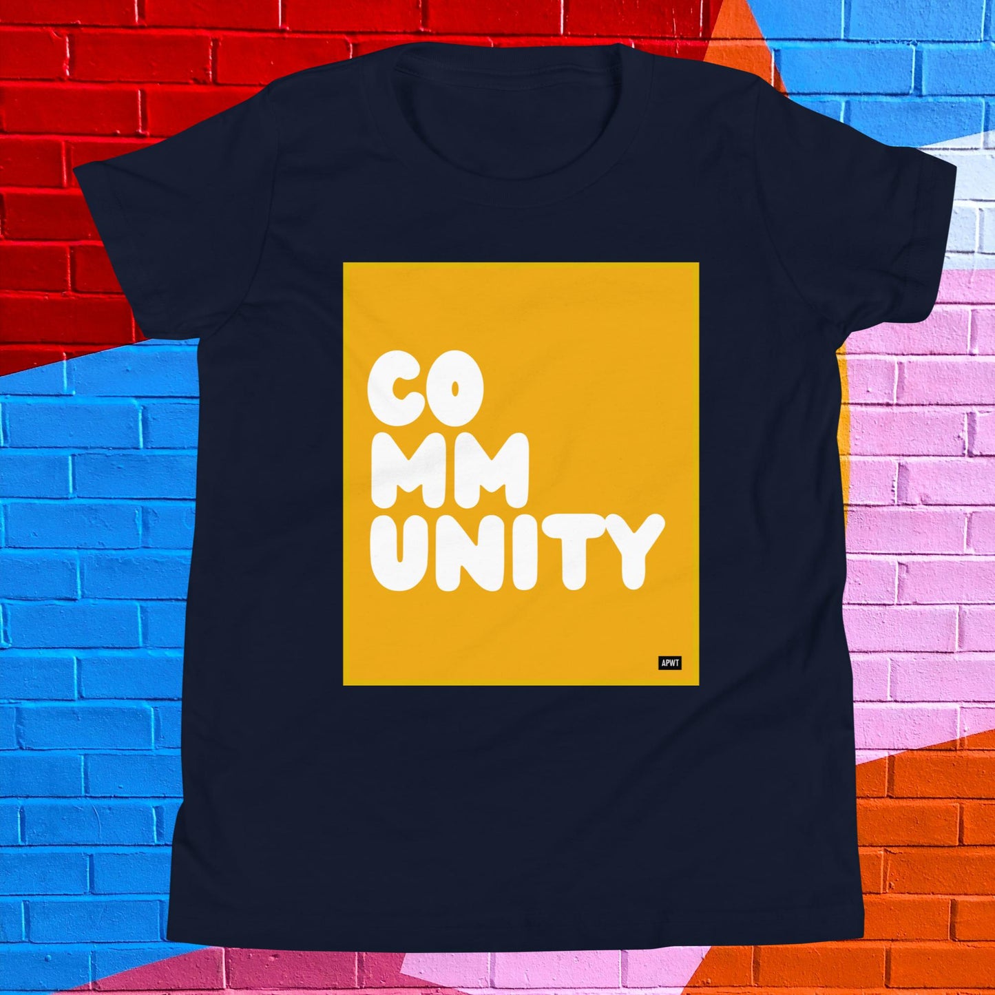Community Kids in Autumn Leaves Unisex T-Shirt - Available in Assorted Colors