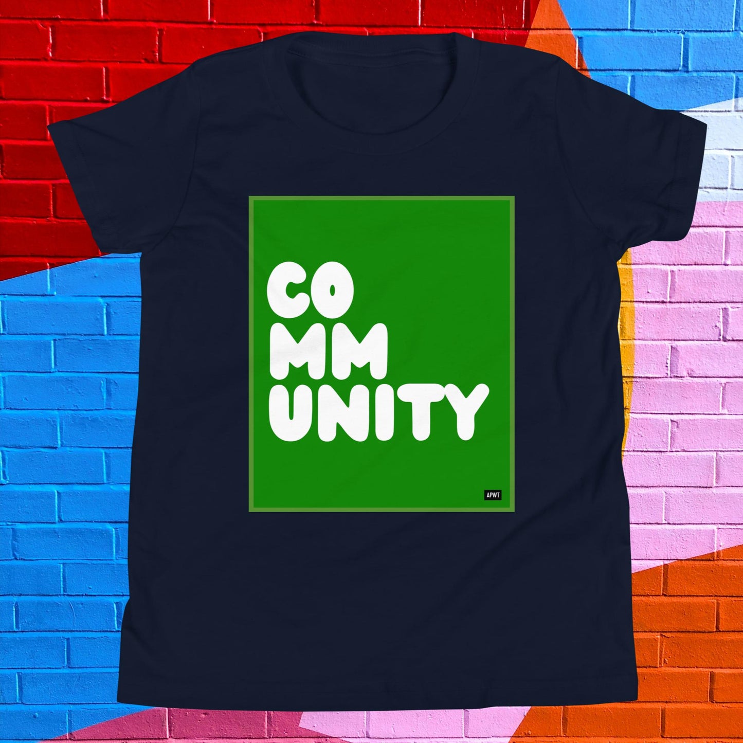 Community Kids in Broccoli Unisex T-Shirt - Available in Assorted Colors