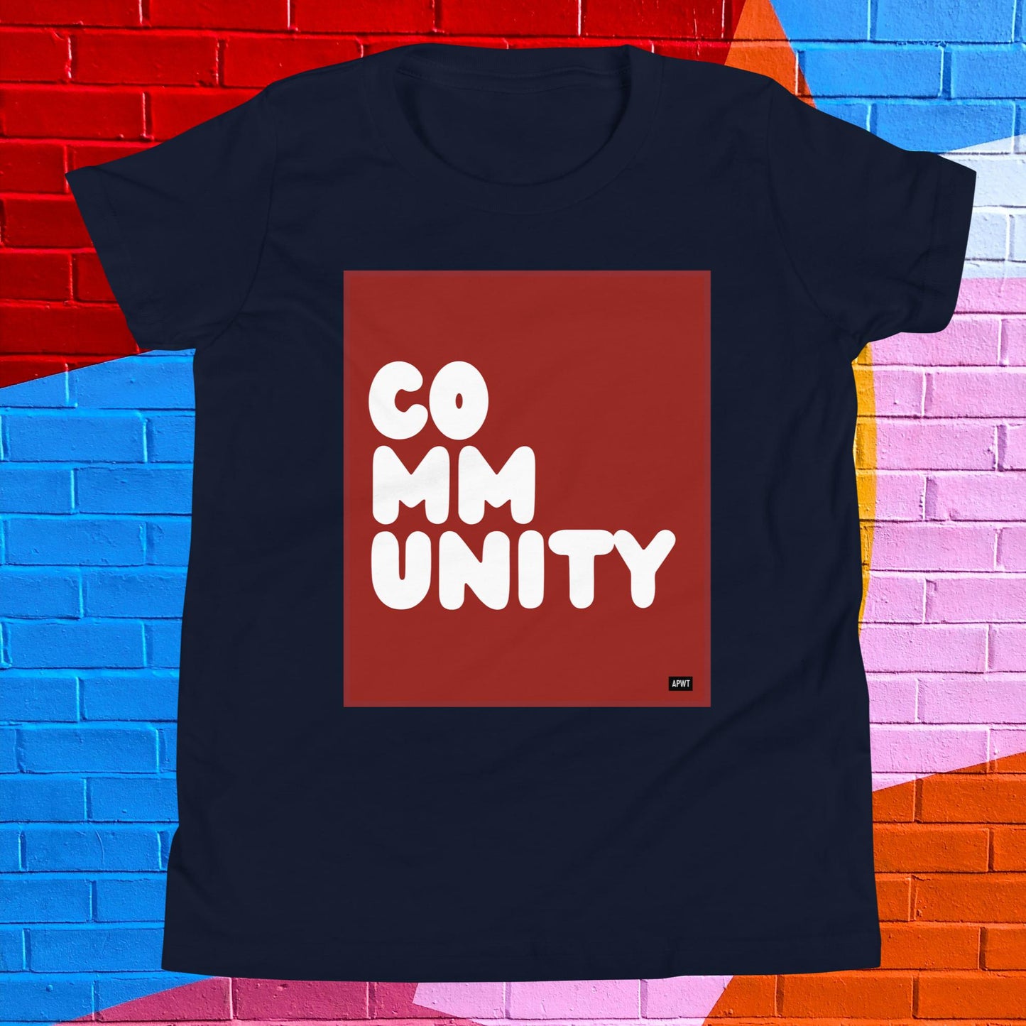 Community Kids in Apple Red Unisex T-Shirt - Available in Assorted Colors