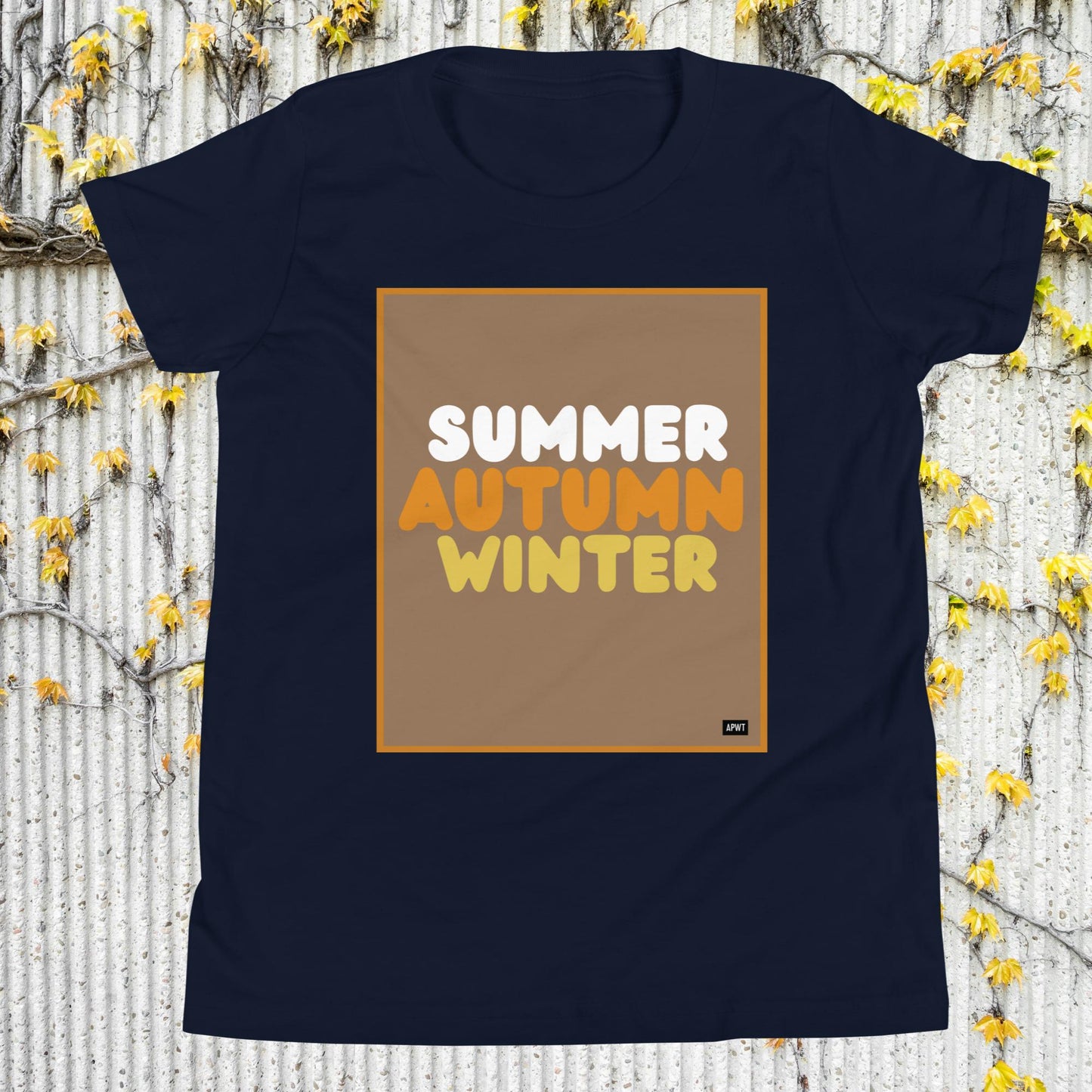 Autumn Kids in Brown Unisex T-Shirt - Available in Assorted Colors