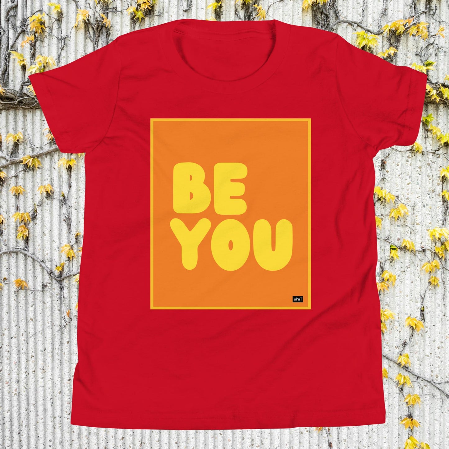 Be You Kids in Orange and Yellow Unisex T-Shirt - Available in Assorted Colors
