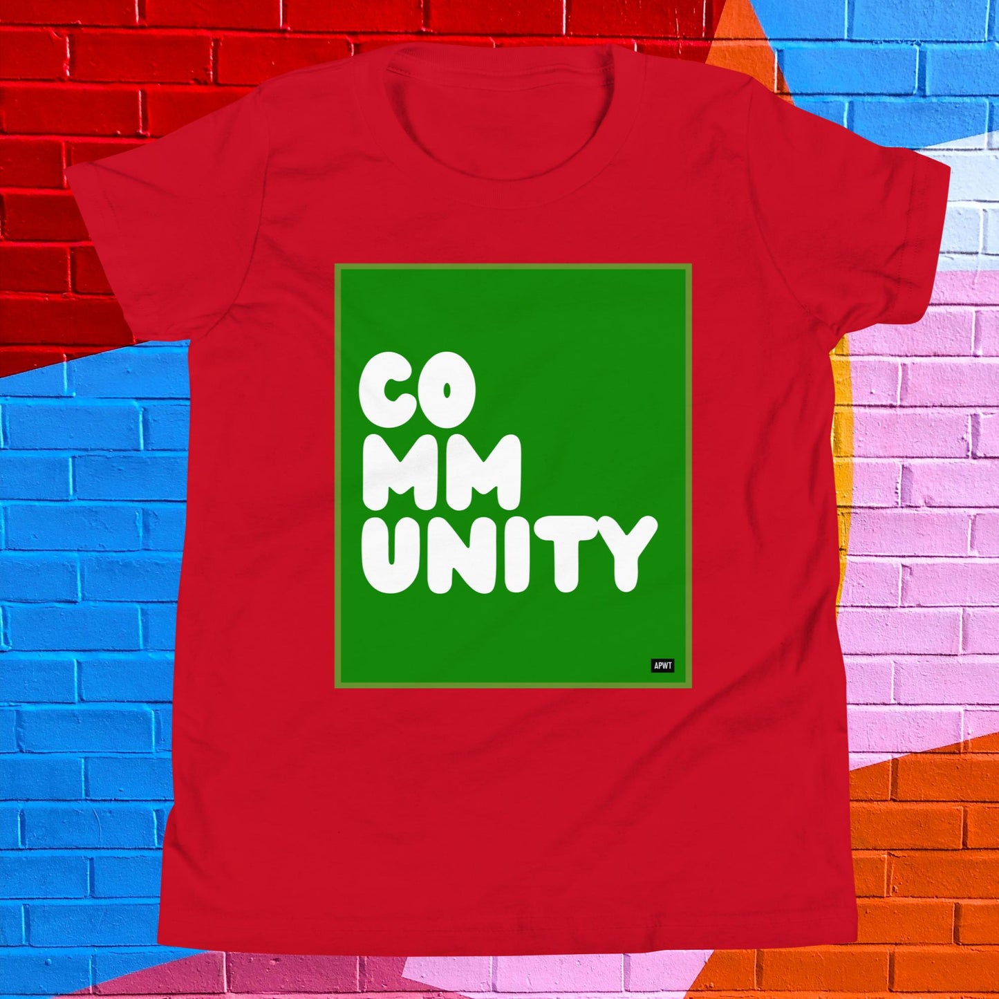 Community Kids in Broccoli Unisex T-Shirt - Available in Assorted Colors