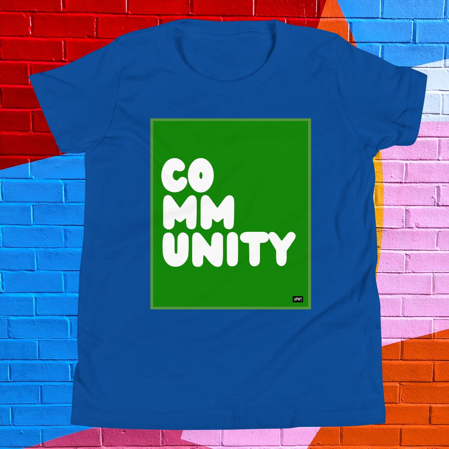 Community Kids in Broccoli Unisex T-Shirt - Available in Assorted Colors