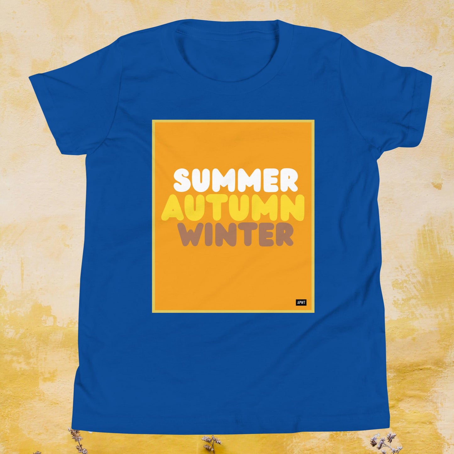 Autumn Kids in Orange Unisex T-Shirt - Available in Assorted Colors