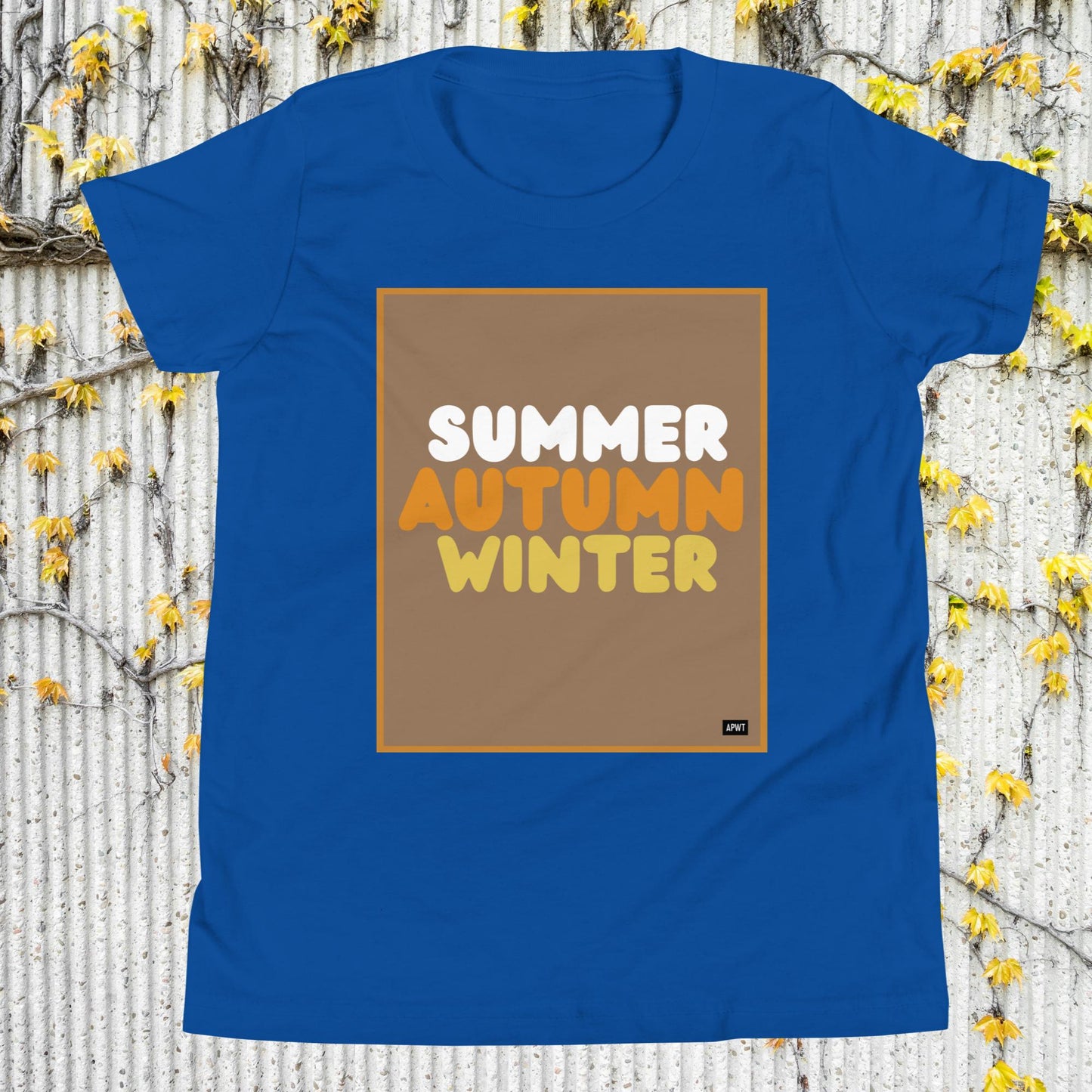Autumn Kids in Brown Unisex T-Shirt - Available in Assorted Colors