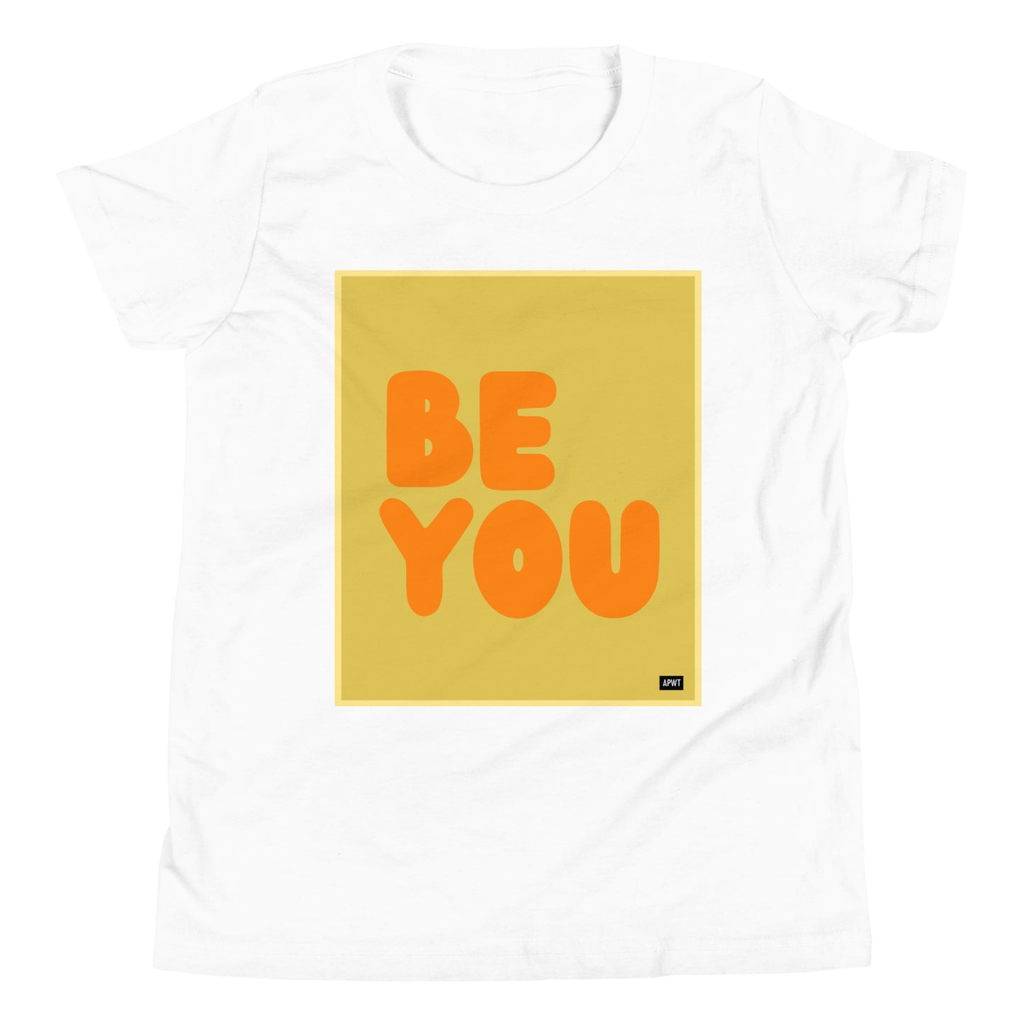 Be You Kids in Yellow and Orange Unisex T-Shirt - The APWT Gift Shop