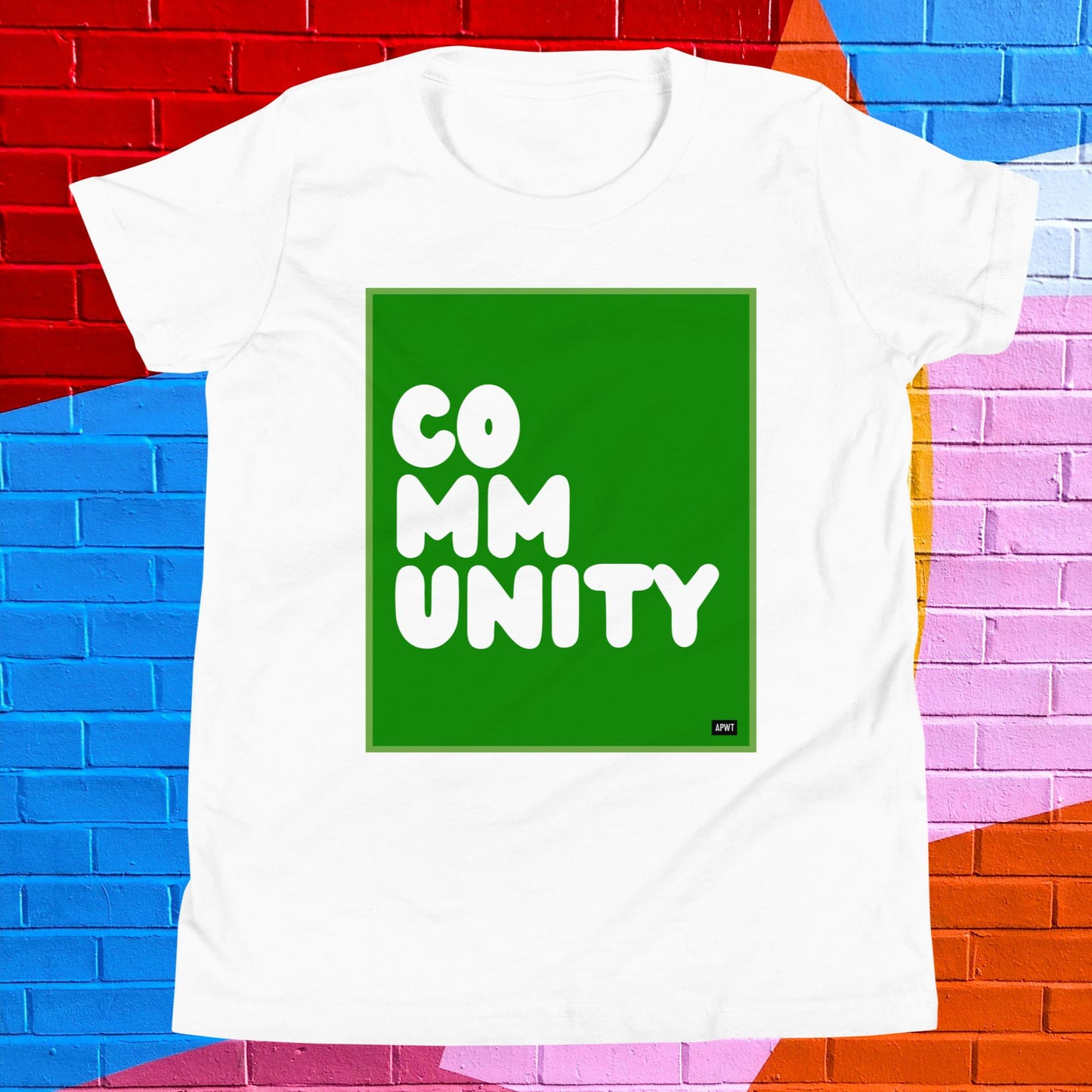 Community Kids in Broccoli Unisex T-Shirt - Available in Assorted Colors