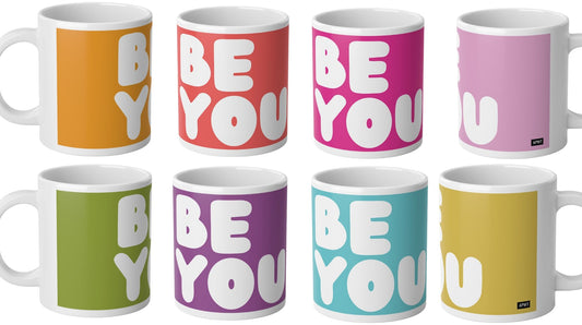 Be You Jumbo Mugs are now in the Shop!