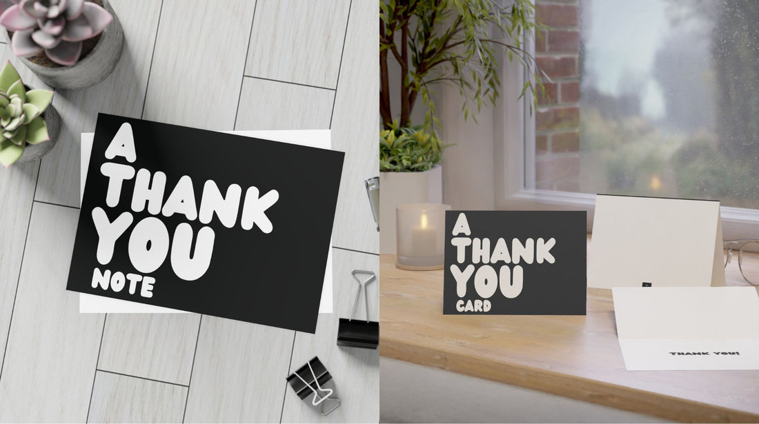 Thank You Cards Now in the Shop!