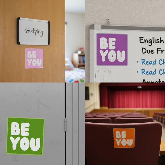 New Be You Vinyl Stickers in the Shop!