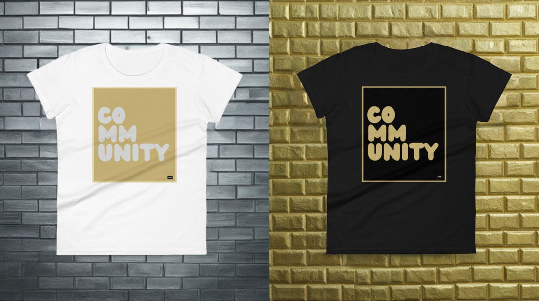New A Community New Year Women's T-Shirts in the Shop!
