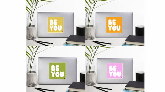 Be You Spring Stickers are now in the Shop!