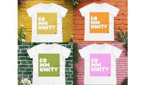 Spring Women's Community T-Shirts in the Shop!