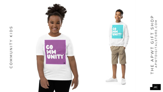 The Community Kids Line is now in the Shop!