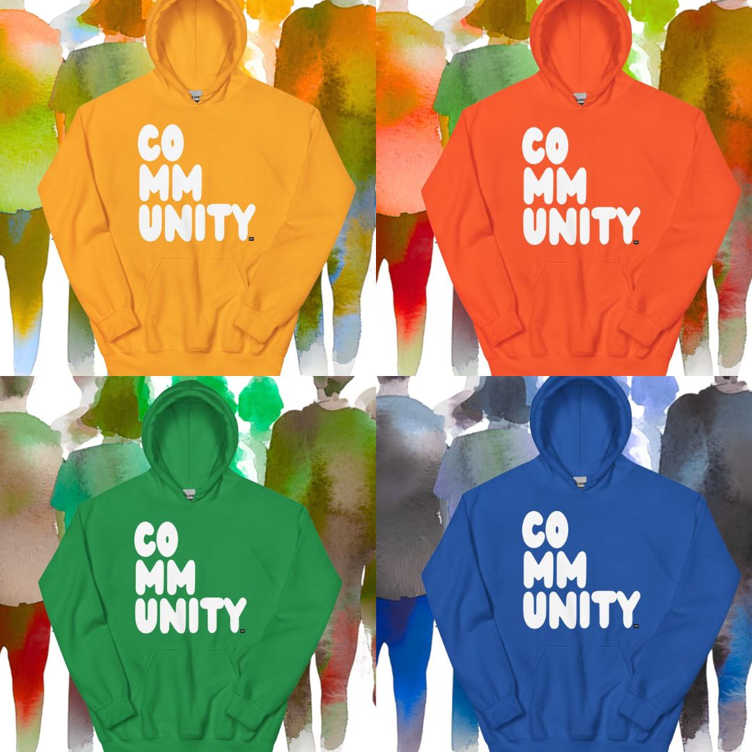 Spring Community Unisex Hoodies now in the Shop!