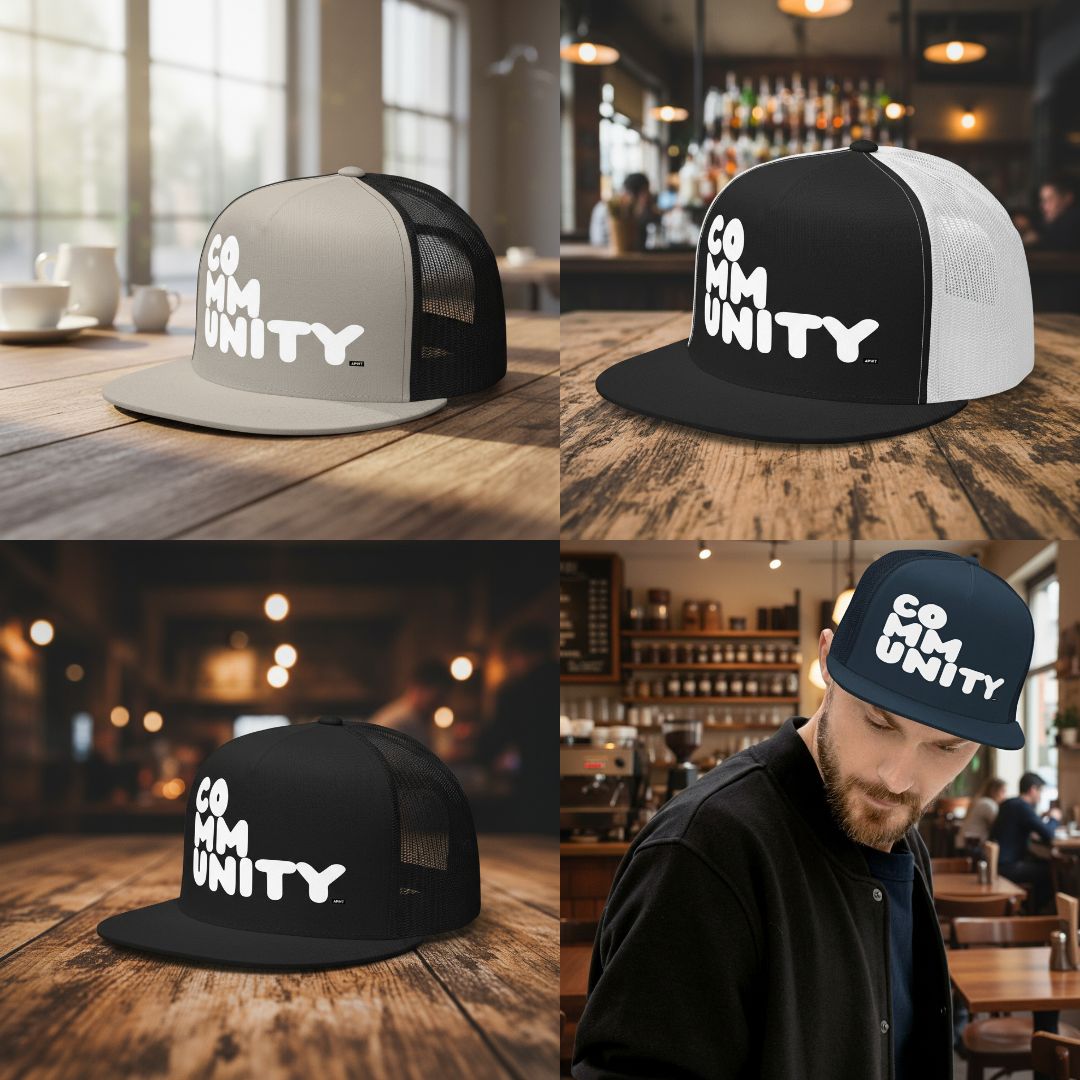 More Community Trucker Hats in the APWT Gift Shop!