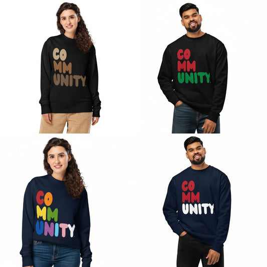 More Community Premium Unisex Crew Neck Sweatshirts in the Shop!