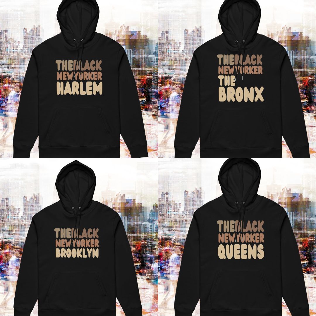 The Black New Yorker Premium Unisex Hoodies are now in the Shop!