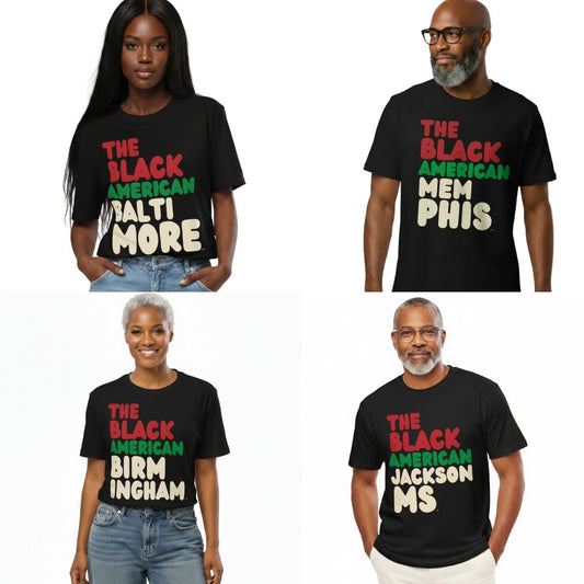 More Black American Premium Unisex T-Shirts in the Shop!