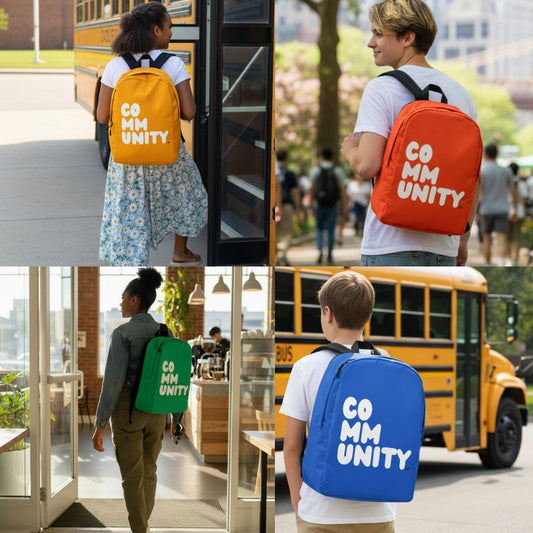 New Community Backpacks in the Shop!
