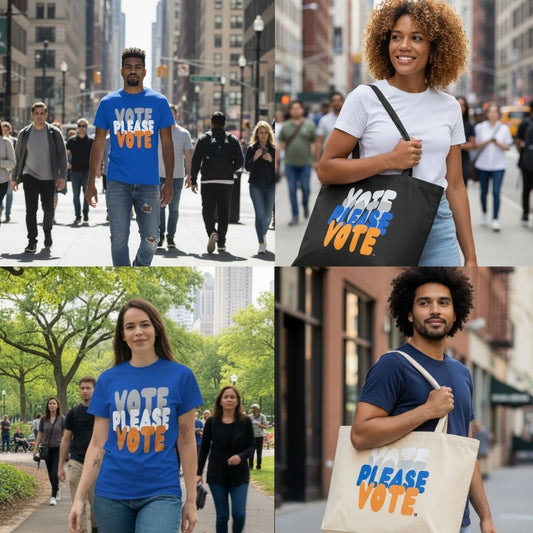 Please Vote in Blue and Orange