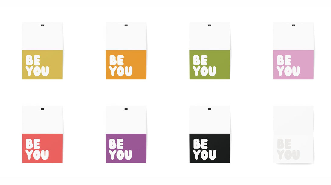 The Be You Greeting Cards in Assorted Colors - The APWT Gift Shop