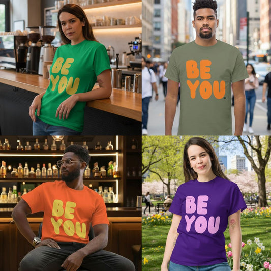 Spring Be You Unisex T-Shirts now in the Shop!