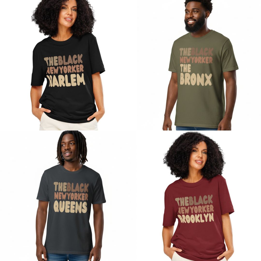 The Black New Yorker Premium Unisex T-Shirts are now in the Shop!