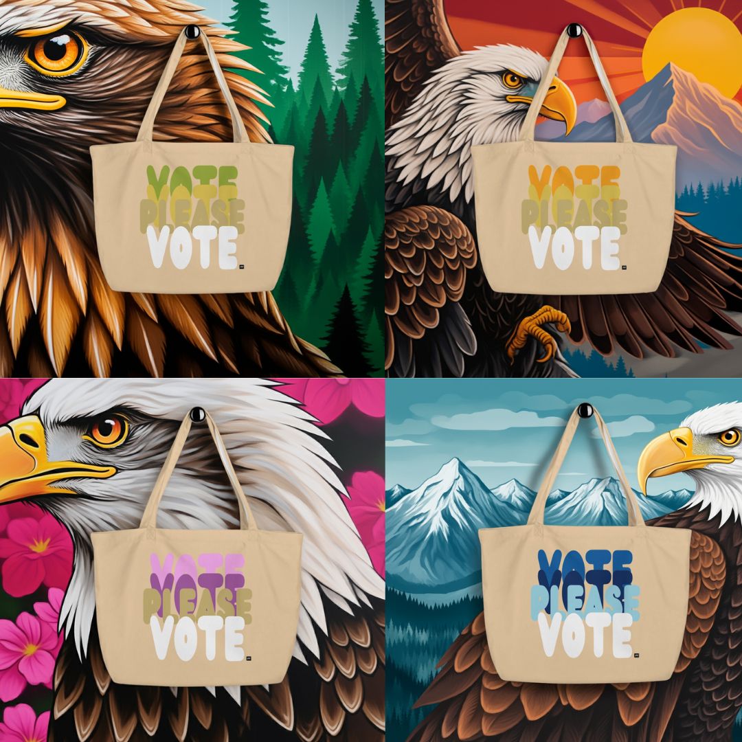 We've added more Vote Tote Bags to the Shop!