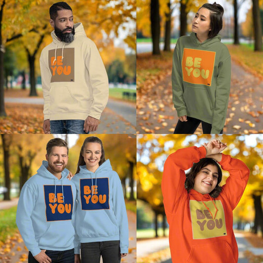 Fall Be You Unisex Hoodies in the Shop!
