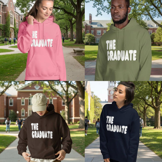 The Graduate Unisex Hoodie is now in the Shop!