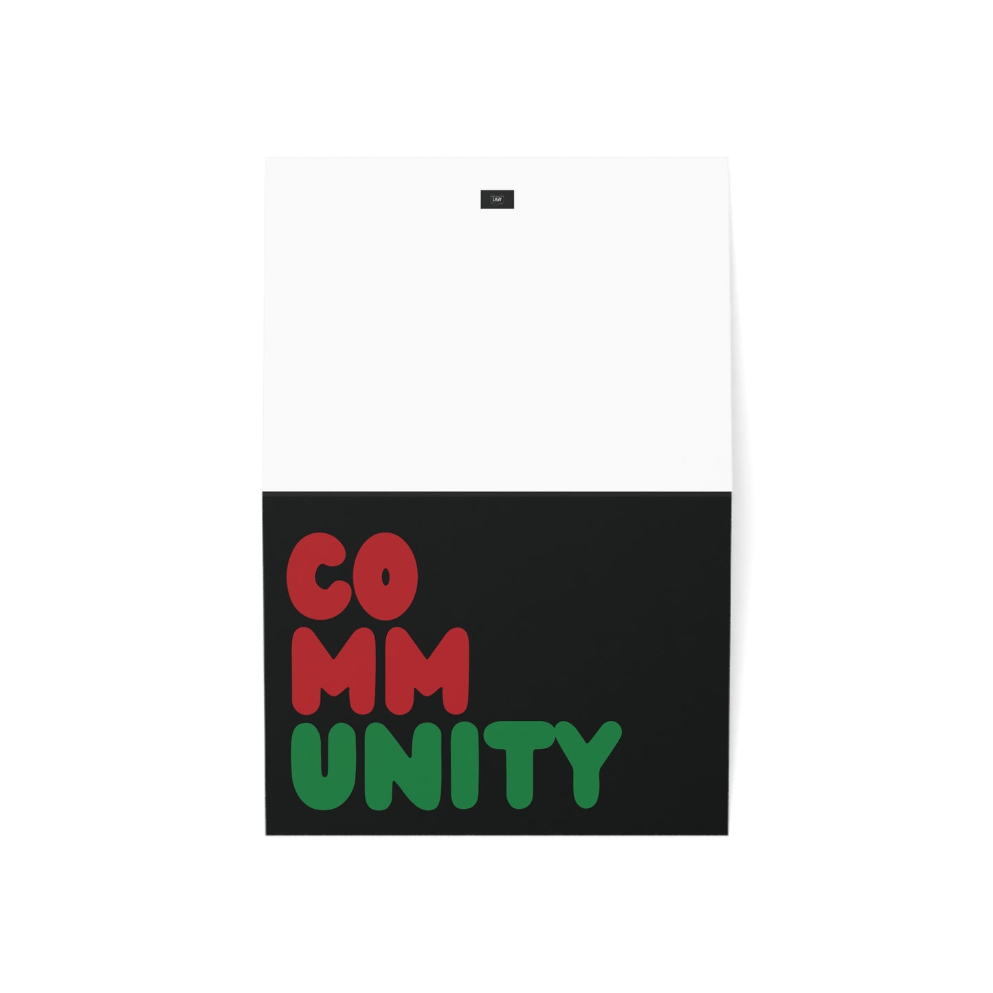 Black Community Card Set - Available in 2 Sizes