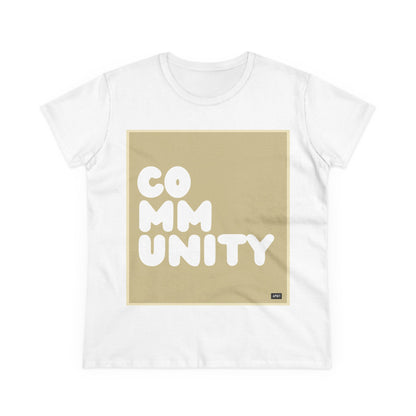 A Community in Beige Women's T-Shirt - The APWT Gift Shop
