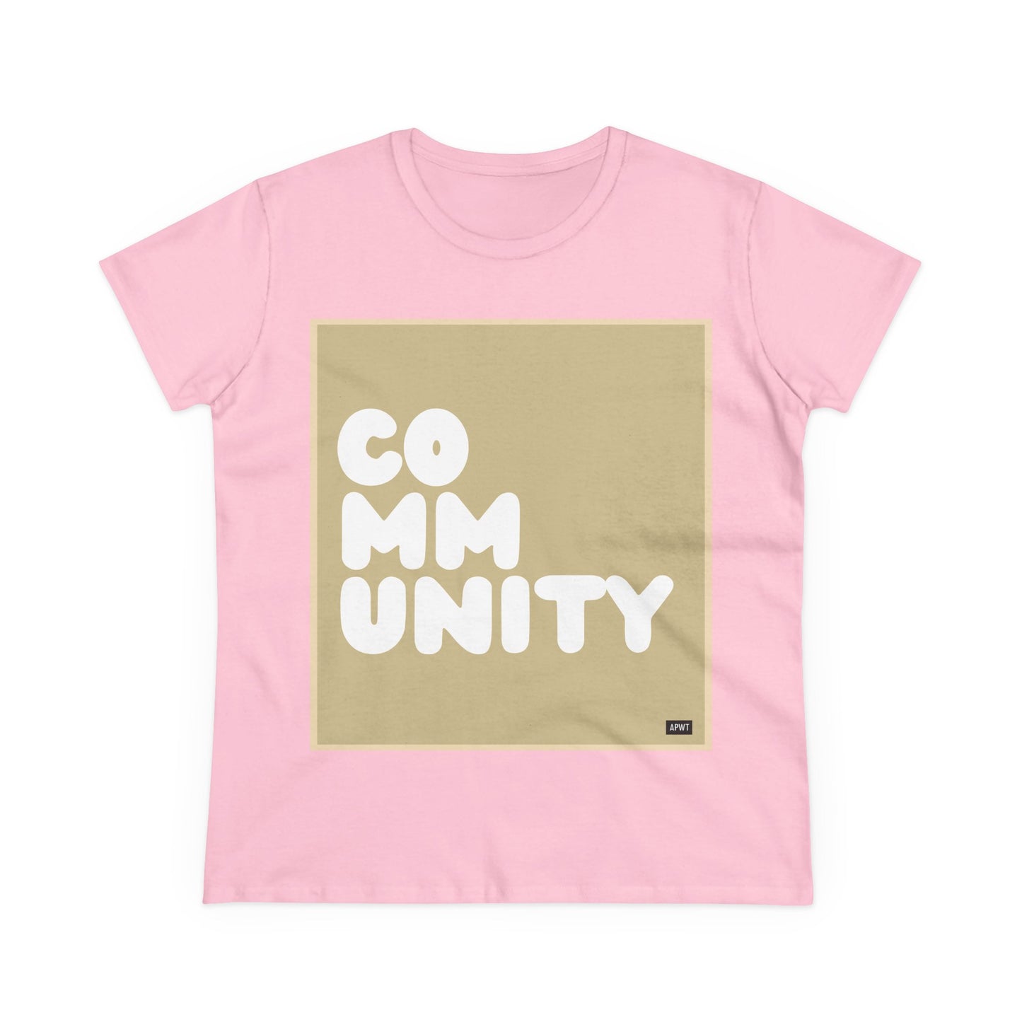 A Community in Beige Women's T-Shirt - Available in Assorted Colors