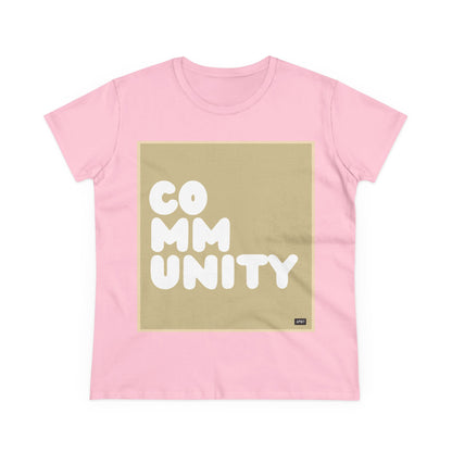 A Community in Beige Women's T-Shirt - Available in Assorted Colors