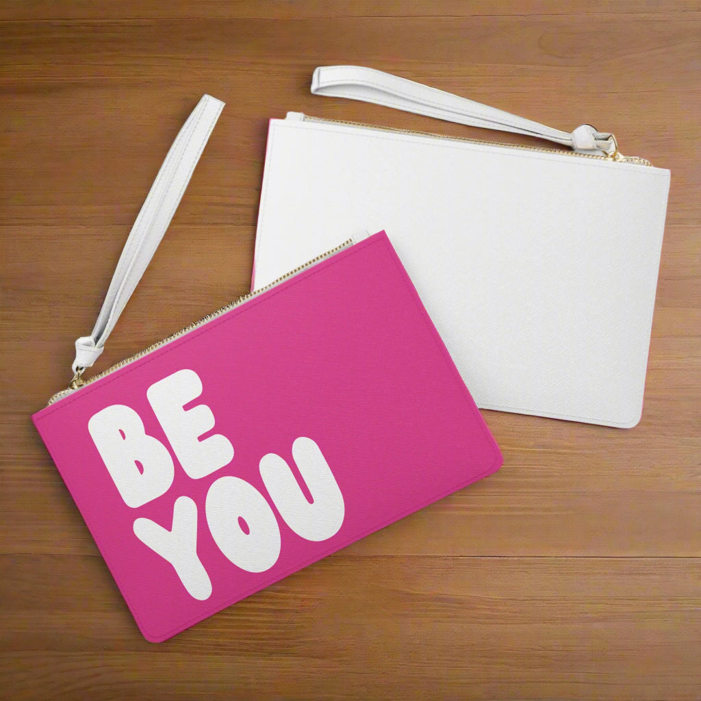 Be You in Hot Pink Clutch
