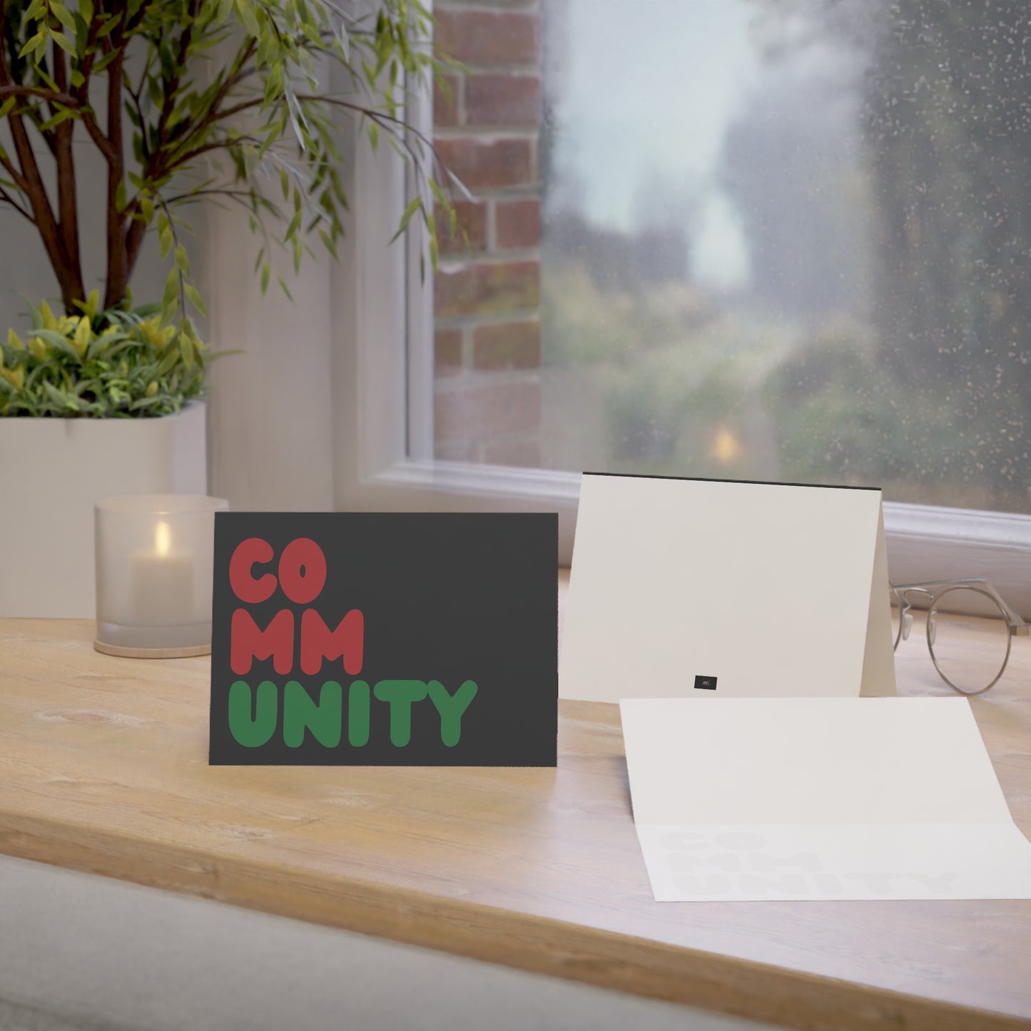 Black Community Card Set - Available in 2 Sizes