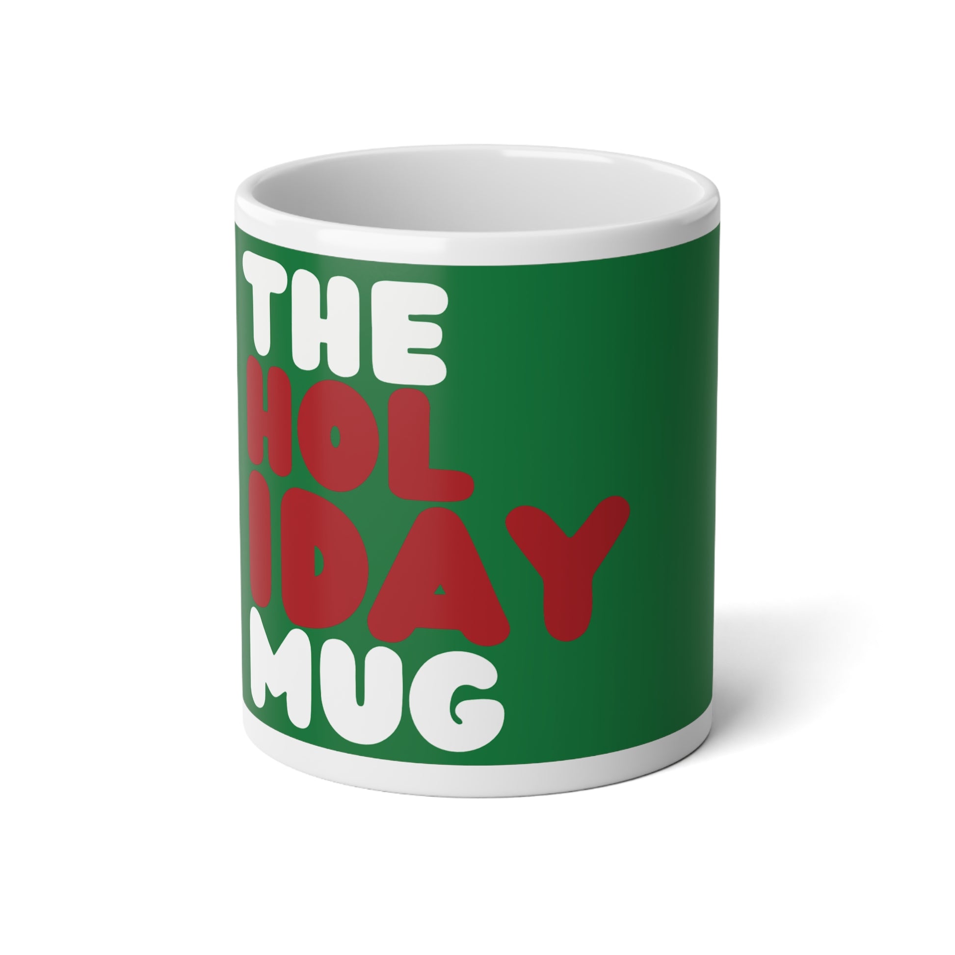 The Green Holiday Jumbo Mug - The APWT Gift Shop