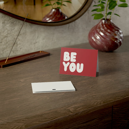 Be You Love in Red and White Card Set - Quantities of 10, 30, 50