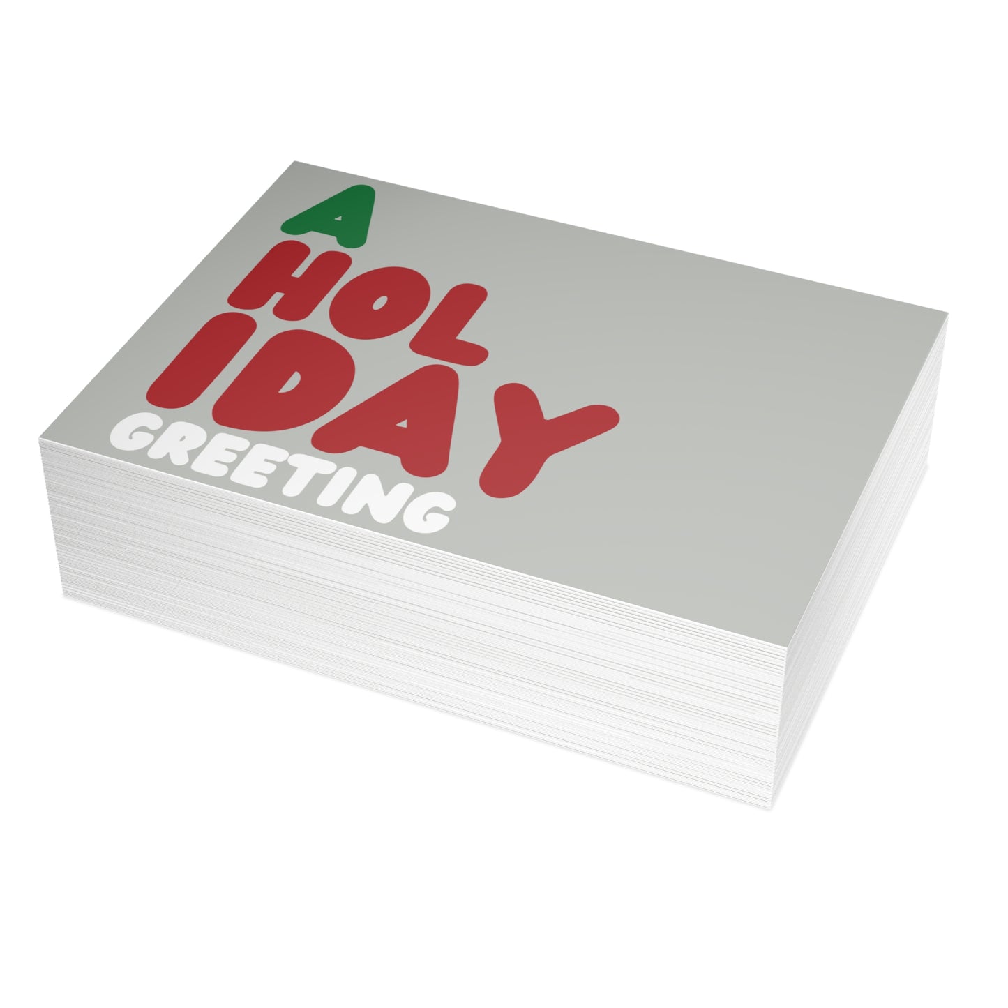 Another Holiday Greeting Postcard Set - 2 Sizes Available, Quantities of 10, 30, 50